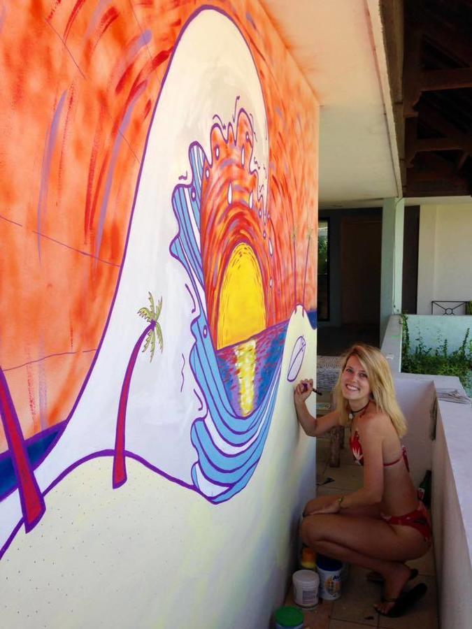 Canggu Surf Hostel Exterior foto